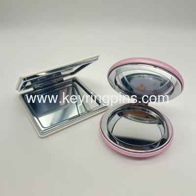 Folding makeup mirror, Small size cosmetic mirror lady promotion gifts