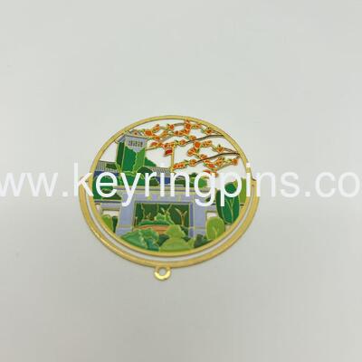 Zinc alloy bookmark,stainless steel book mark cheap price custom silver plated