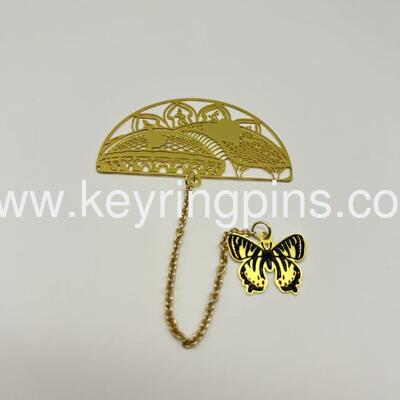Metal bookmark,zinc alloy book mark custom/free design bookmark