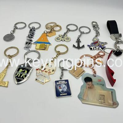 Custom metal keychain/Zinc alloy metal key chain keyring with box