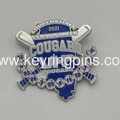 Custom LED pin badge Fashional Promotional Cheap Led Badge lapel pin