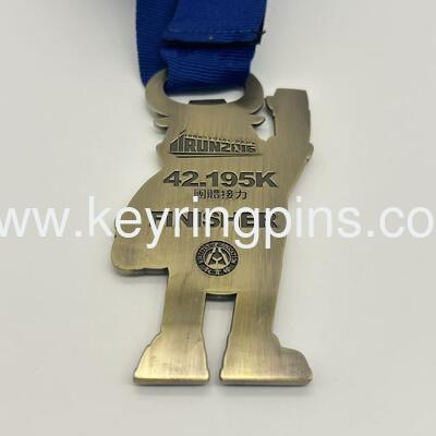 Football 30th Sporting club metal medal,custom soccer metal medal with ribbon