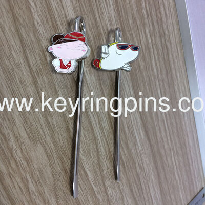 Etch process stainless steel bookmark 0.5mm thickness with custom design logo card