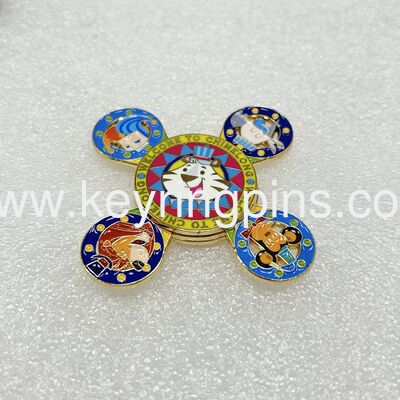 High-quality factory direct rotating soft magnet fridge magnets