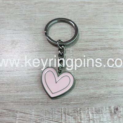 Personalized keychain Retro style metal keyrings for gifts