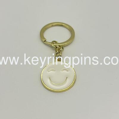 Metal gifts keyrings with different shape keychains dogs,cats butterfly metal keyrings for sale