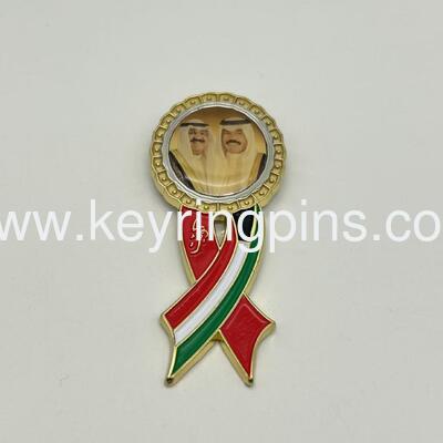 Custom Soft Enamel Officer Police Badge Die casting soft enamel police metal lapel pin (HC-L067)