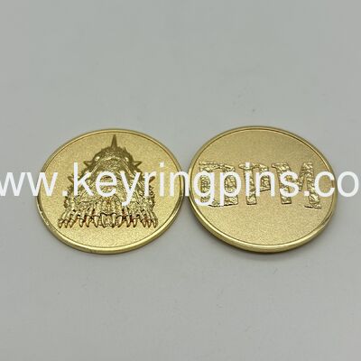 Zinc alloy challenge coins with customizable sizes plating colors and artwork perfect for marathons sports school and souvenir purposes