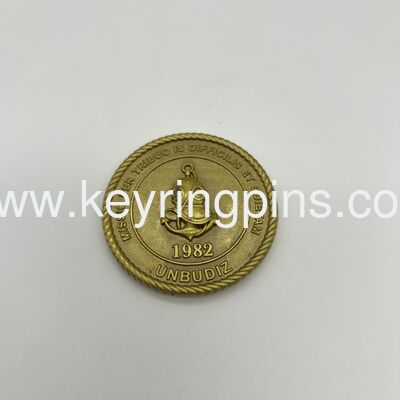 Durable zinc alloy challenge coins with custom designs and plating options including antique silver black and brass suitable for souvenirs