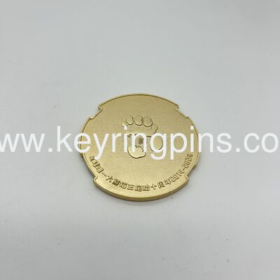 Metal challenge coins produced by die casting or stamping with customizable plating and artwork options perfect for souvenir and military