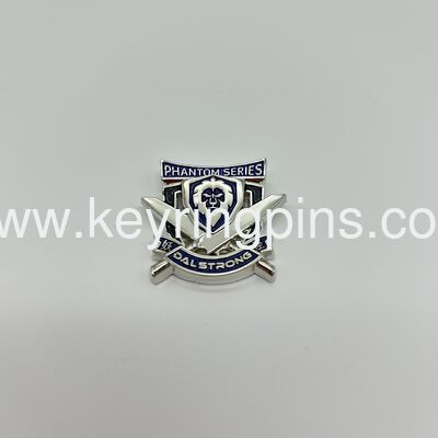 Luggage buckle badge bag buckle pin custom, soft enamel with custom