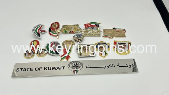 PVC LED badge, Metal LED lapel pin enamel pin with fashion design