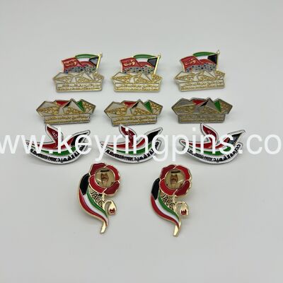 UAE National Day Enamel Pin Set, UAE Flag & Map Collectible Lapel Pins, Patriotic Middle East Badges