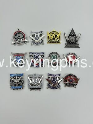 Luggage buckle badge bag buckle pin custom, soft enamel with custom