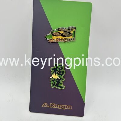 Magnet sticker lapel pin with button/enamel pin with LOVE logo