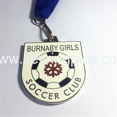 Football metal medals custom,T-shirt shape soft enamel medal with epoxy