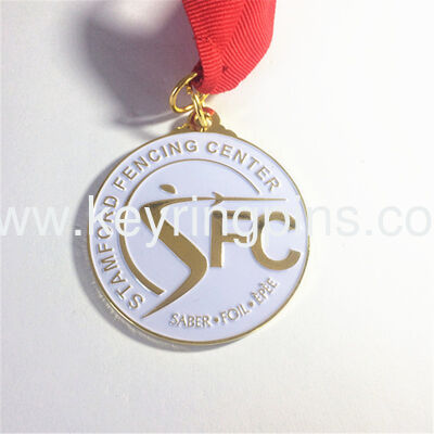 Football metal medals custom,T-shirt shape soft enamel medal with epoxy