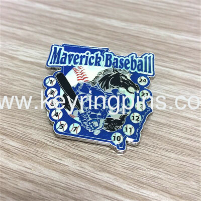 Gold medal badge Police military souvenir lapel pins Competitive price custom wholesale