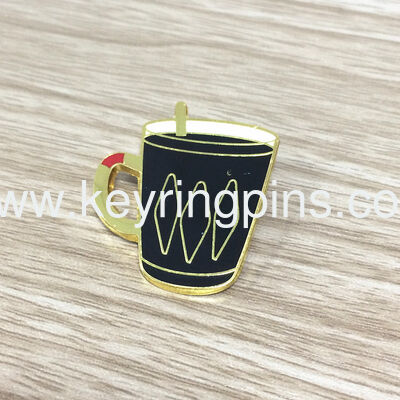 Lapel pin custom,soft enamel pin with epoxy Pantone color choose