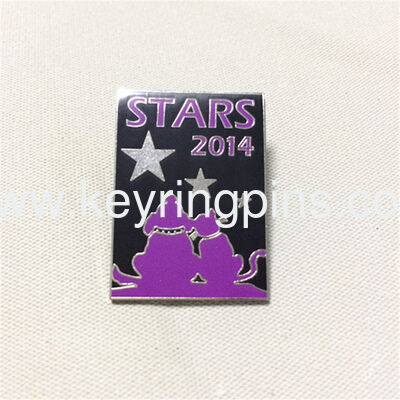 Lapel pin custom,soft enamel pin with epoxy Pantone color choose