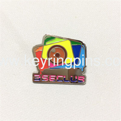 Lapel pin custom,soft enamel pin with epoxy Pantone color choose