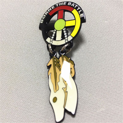 Good price Metal Souvenir Pin Badge with Custom 2D/3D Logos Badge online