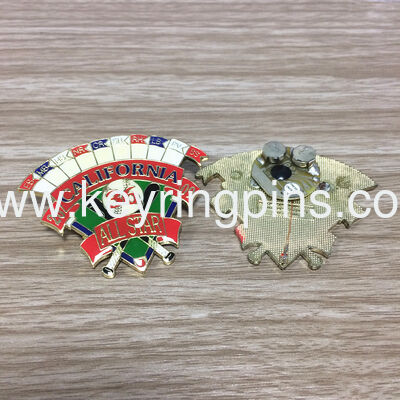 Captain America badge,US flag metal badge metal crafts custom