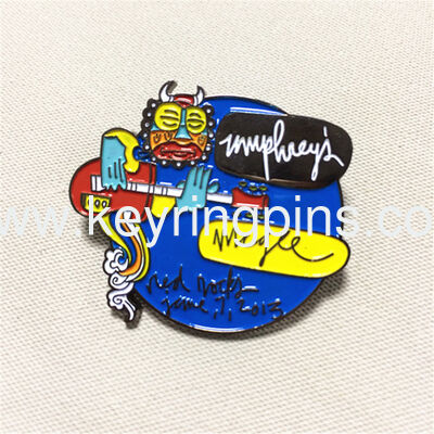 Gold medal badge Police military souvenir lapel pins Competitive price custom wholesale