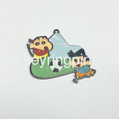 Elegant Iris Flower Enamel Pin, Vintage Gold Tone Floral Lapel Pin, Nature Inspired Metal Badge for Garden Lovers