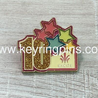 Russia badge,police pin badge,gold metal lapel pin large wholesale