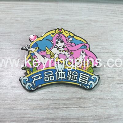 Vintage Style Big Bird HMMM Enamel badge pin, Sesame Street Collectible pins for Fans