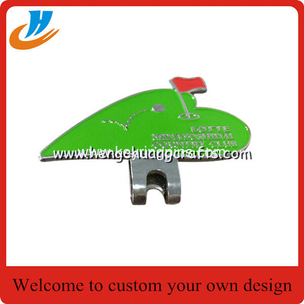 Shenzhen factory production Soft enamel golf accessory cheapest price custom