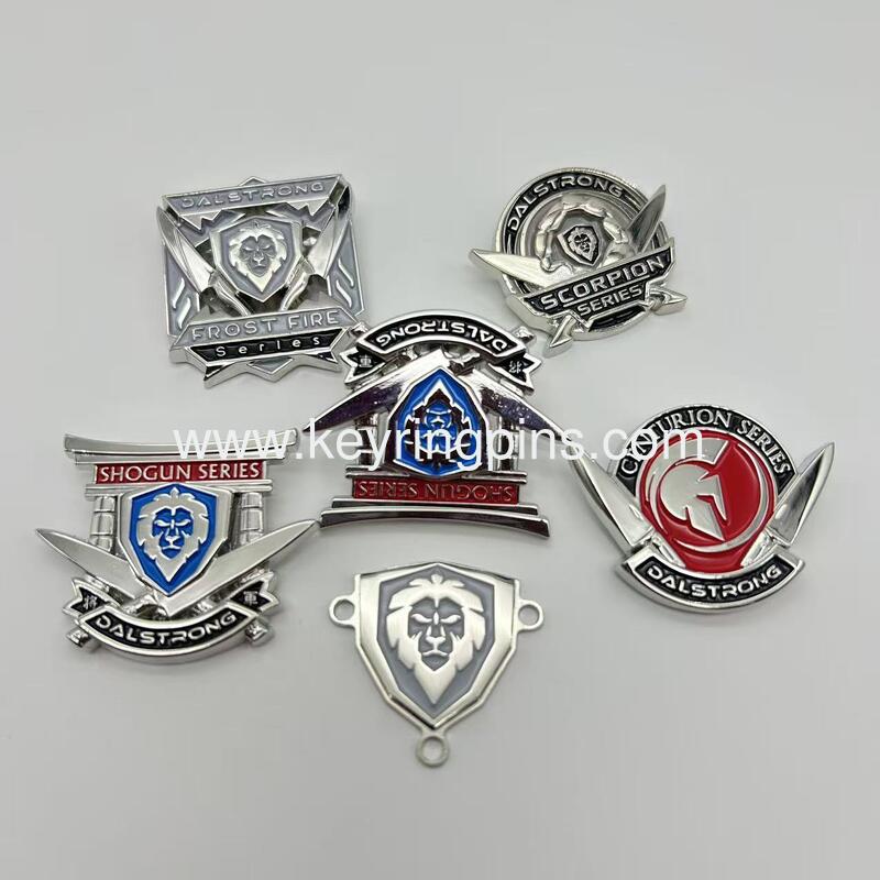 Dalstrong Warrior Series Enamel Pin Set – Firestorm, Shogun, Gladiator & More Hard Enamel Badges
