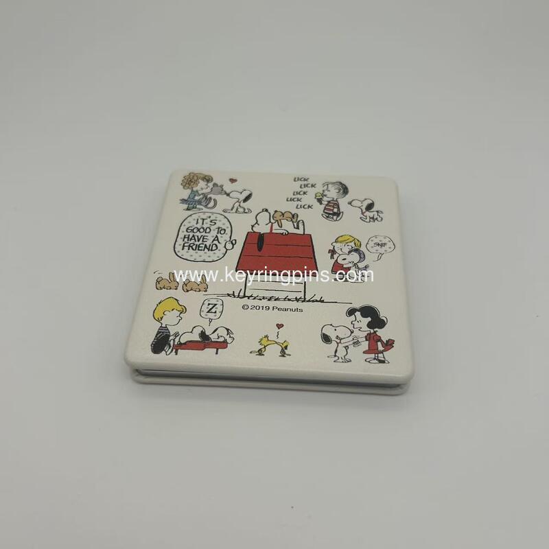 Folding makeup mirror, Small size cosmetic mirror lady promotion gifts