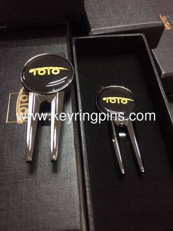 Personalized Hat Clips / Metal Golf Cap Clips/ High quality magnet hat clips cheap custom