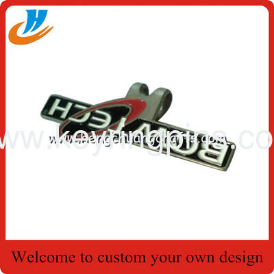 Iron magnetic hat clip with golf ball marker/golf accessory custom