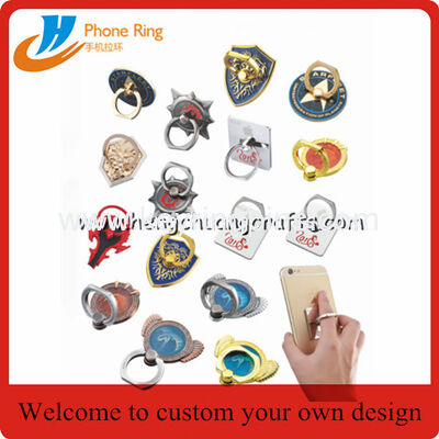 Custom different shape phone ring holder for mobile phone customized design