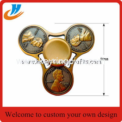 Dollar coins one cent icon head hand Fidget Spinner Gadgets toys 2017 one Anti-Stress