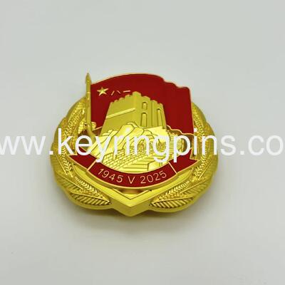 Good price Surplus Chinese Army Type 85 Hat Badge PLA Badge Cap Badge online