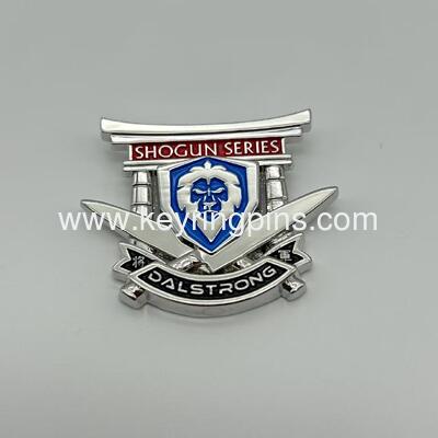 Dalstrong Shogun Series X Collector Pin Enamel Silver Tone Dalstrong Knife Co