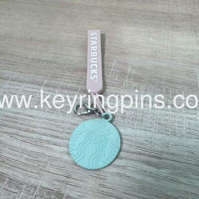 Good price Wholesale PVC Silicone keychains with logo printing，PVC metal keyrings for sale online