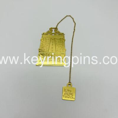Good price Metal bookmark,zinc alloy book mark custom/free design bookmark online