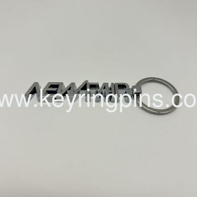 Good price Custom letter key chain/key ring with custom logo design welcome online