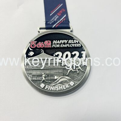 Good price Football metal medals,ribbon medal metal with design factory cheap custom online
