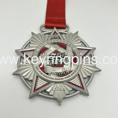 Good price Custom Zinc Alloy Painted Marathon Medal, Hard Enamel Finisher Medal,Solid zinc alloy, heavy weight premium feel online