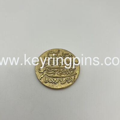 Durable zinc alloy challenge coins with custom artwork options including AI CDR PDF JPG files and multiple plating colors