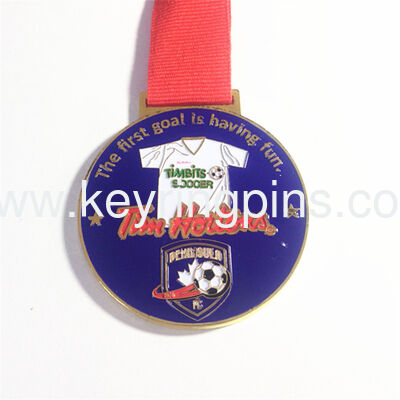 Good price Custom soocer metal medal team award medals from xinmei factory online