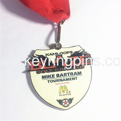 Good price Kamloops blaze soccer club medals,mike bartram tournament medals custom online