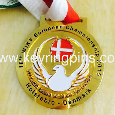 Good price Hosltebro Demark  18 th wikf European champlionship souvenir medals online