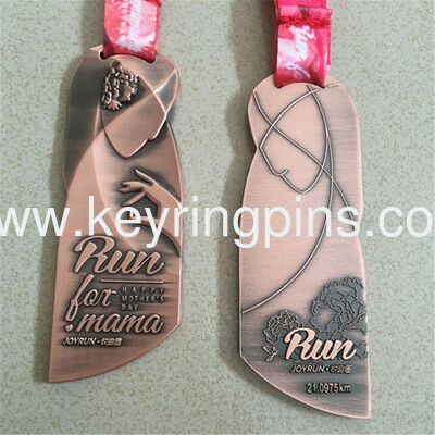 Good price Custom Zinc Alloy Painted Marathon Medal, Hard Enamel Finisher Award for Sports Events online